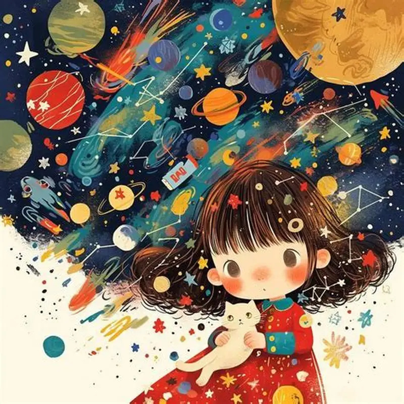 Girl with Cosmic Dreams