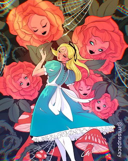 Alice in Wonderland Roses