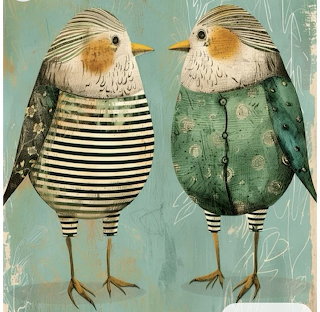 Two Owl Illustration
