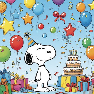Snoopy Birthday Party