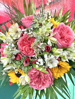 Pink Rose Flower Bouquet