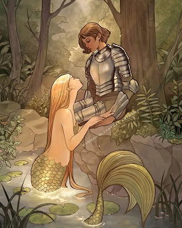 Knight and Mermaid
