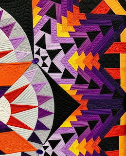 Colorful Geometric Quilt