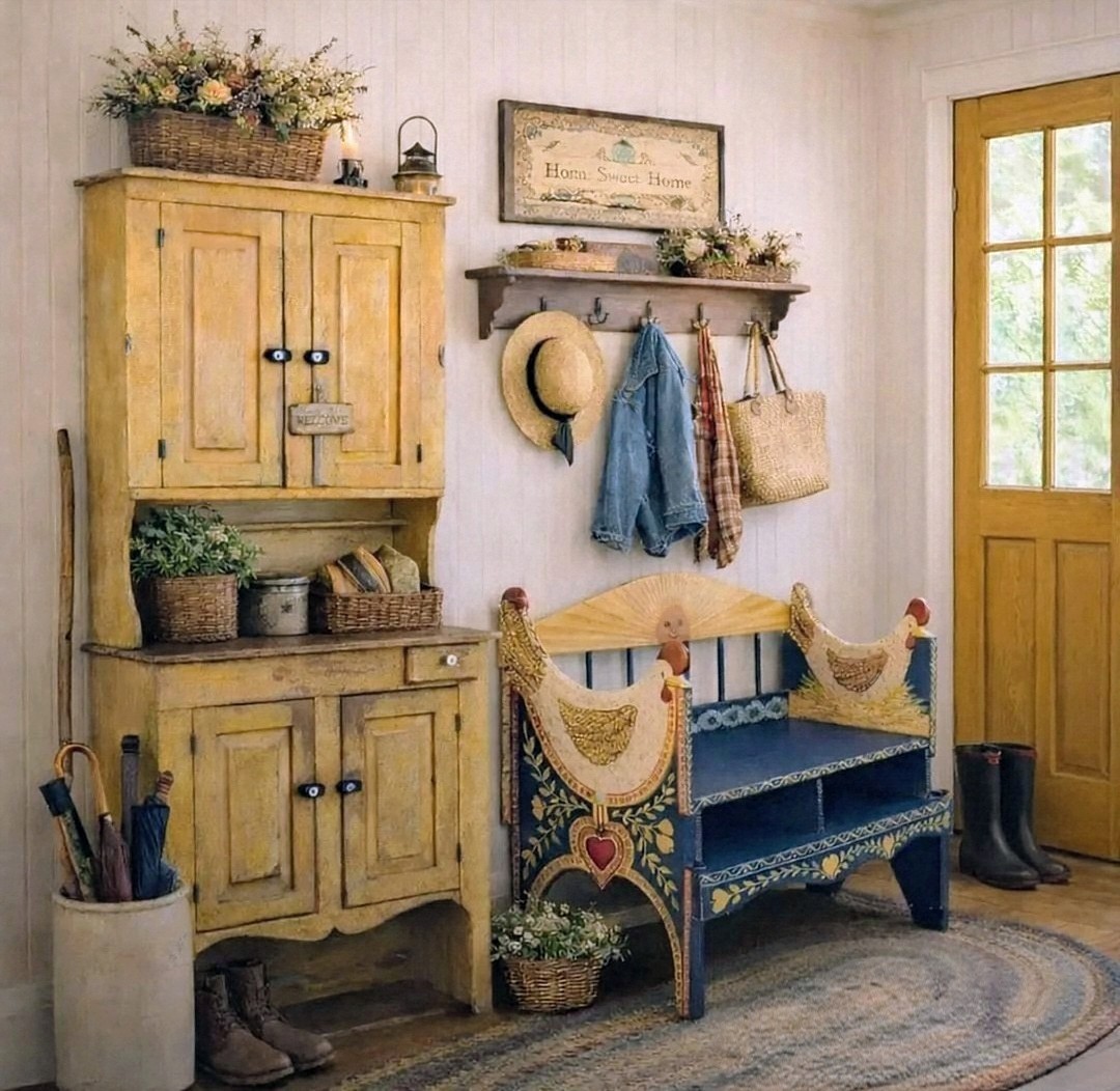 Country Farmhouse Foyer