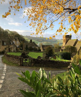 Gloucestershire Village in Autumn