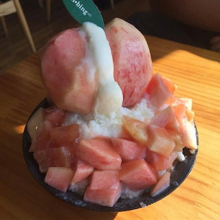 Peach Shaved Ice
