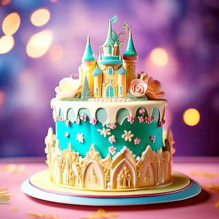 Fantasy Castle Cake