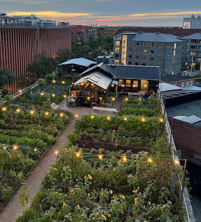 Organic Farm Rooftop Restaurant Copenhagen