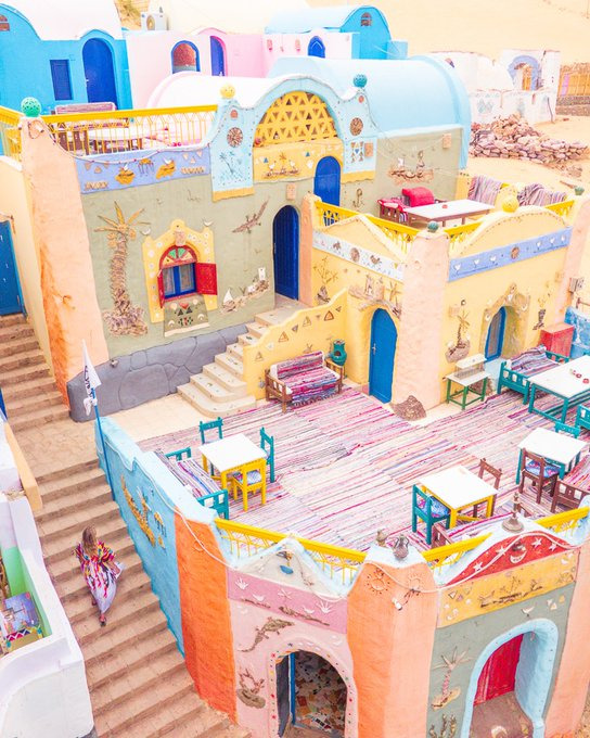 Nubian Village in Aswan Egypt