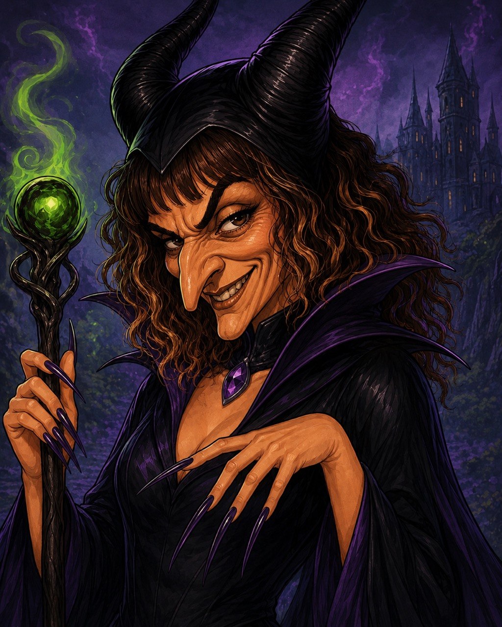 Witch Character Art