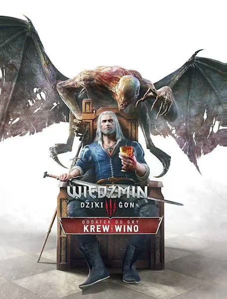 Witcher 3 Blood and Wine expansion key art with Geralt of Rivia.