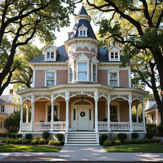 Victorian Pink House