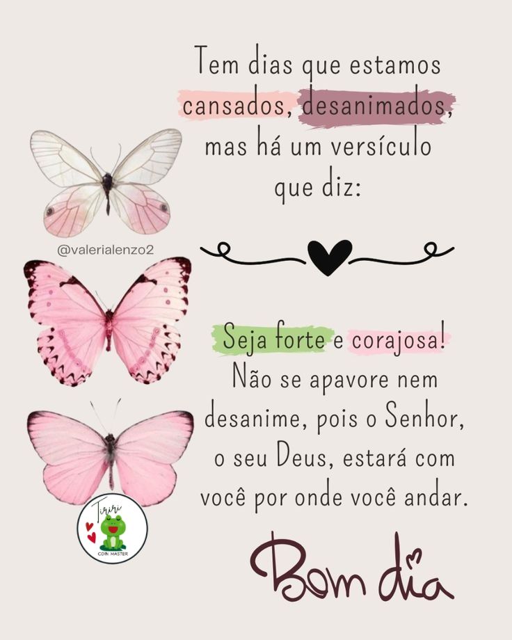 Portuguese Inspirational Quote Butterflies