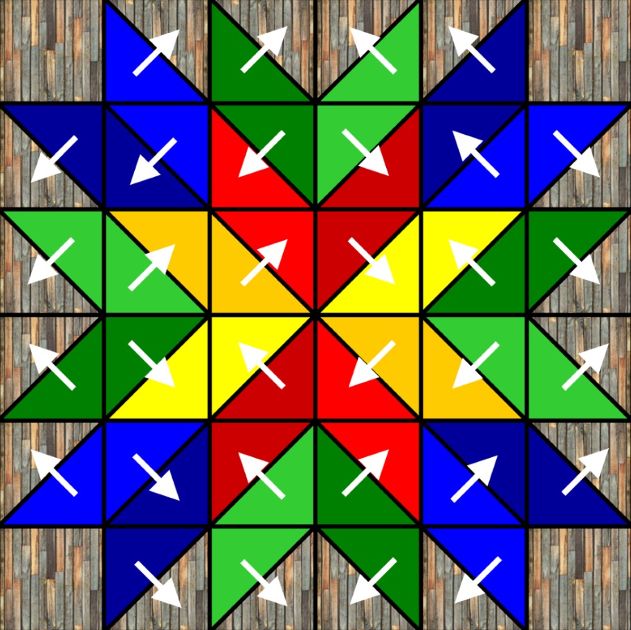 Geometric Star Pattern