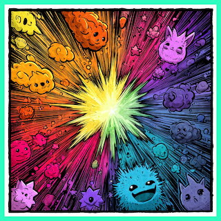 Cartoon Color Wheel