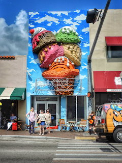 Ice Cream Store Mural