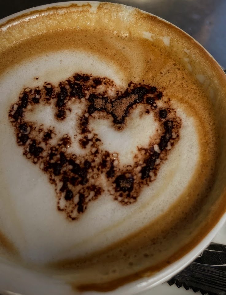 Coffee Heart Latte Art