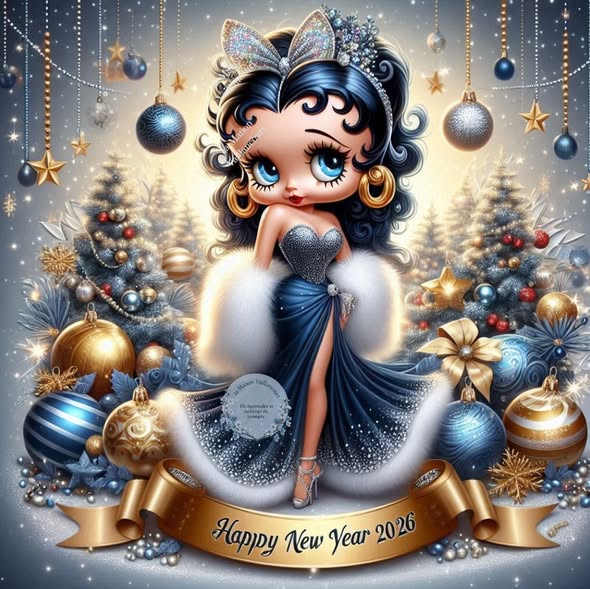 Betty Boop New Year 2026