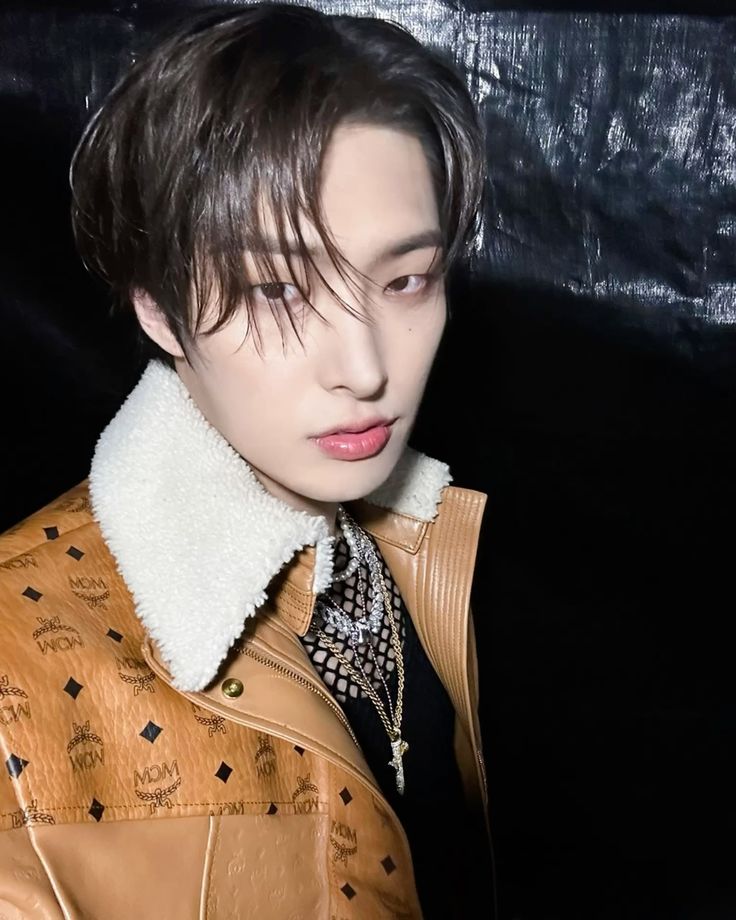 Portrait of Mingi from K-pop group Ateez
