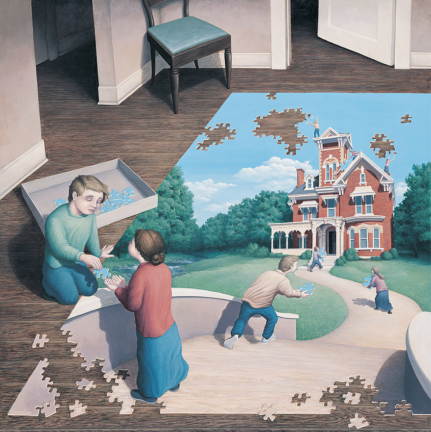 Rob Gonsalves Painting