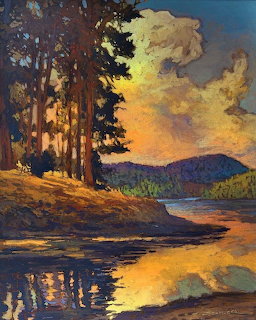 Jan Schmuckal Sunset Landscape