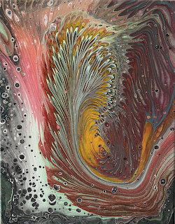 Abstract Paint Swirl