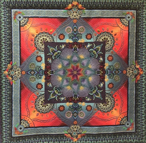 Ornate Mandala Quilt Pattern