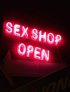 Sex Shop Open Neon Sign