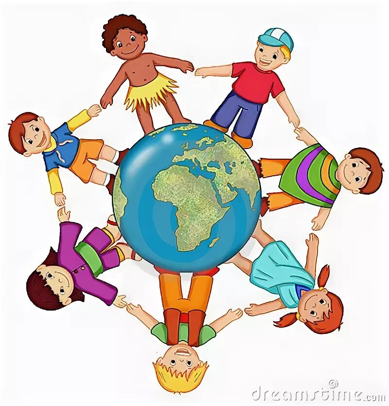 Cartoon Kids Globe