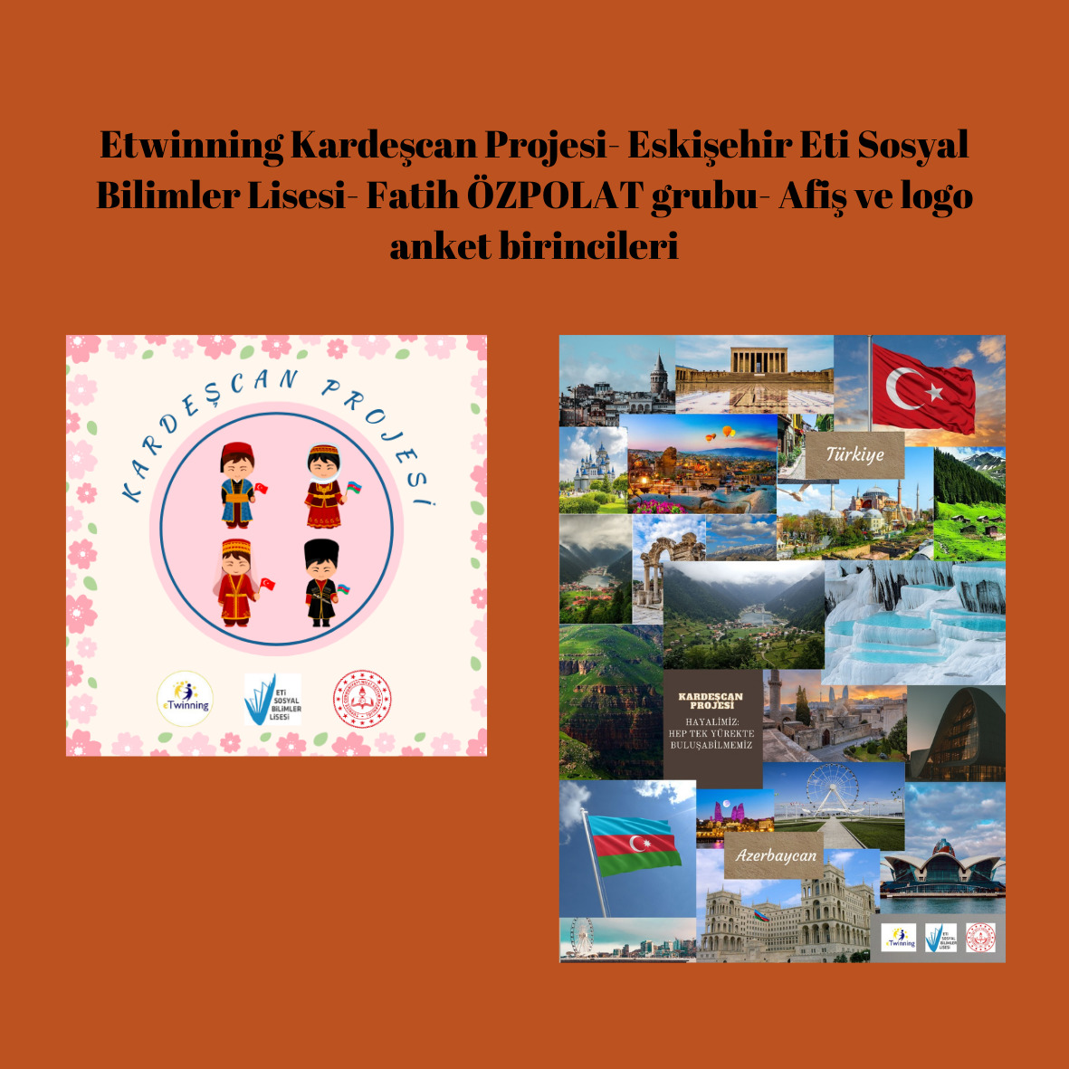 Etwinning Kardeşcan Project Collage