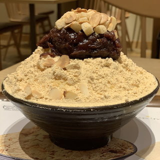 Kinako Shaved Ice Dessert