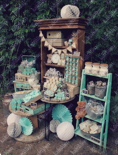 Vintage Candy Bar Display