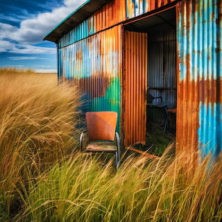 Rusty Farm Shed