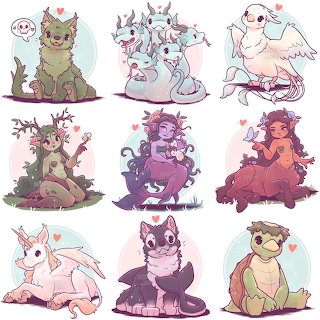 Fantasy Creature Character Collection