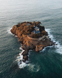 Saint-Malo Rocky Island Brittany
