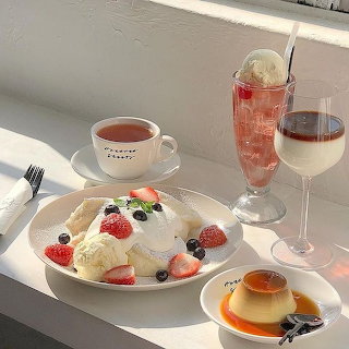 Dessert Table with Wine