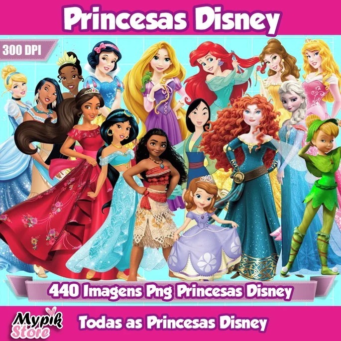 Disney Princesses Collage