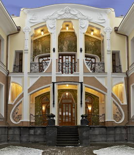 Art Nouveau Mansion Facade