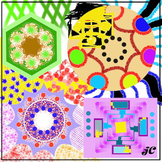Colorful Abstract Collage
