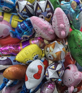 Colorful Foil Balloons