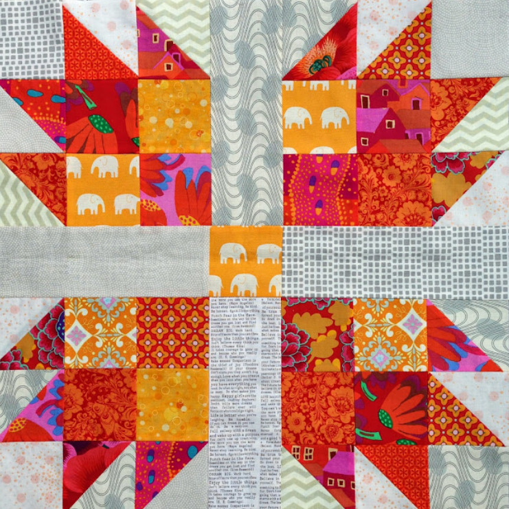Bear Paw Quilt Block