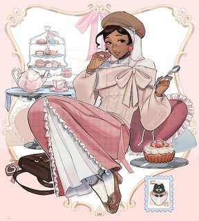 Tea Time Girl