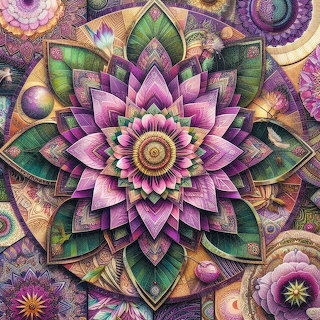 Lotus Mandala Art