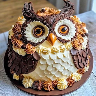 Owl Cake