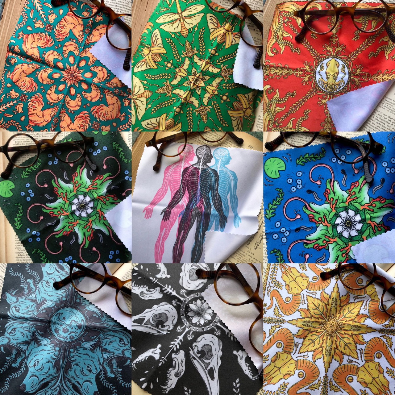 Colorful Art Collage