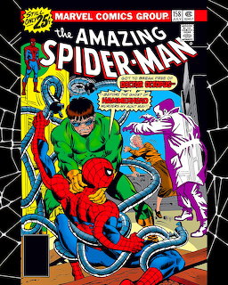 Marvel Comics Amazing Spider-Man issue 158 cover with Spider-Man, Hulk, and Doctor Octopus