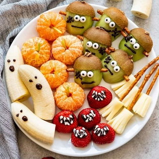 Halloween Fruit Snack Platter