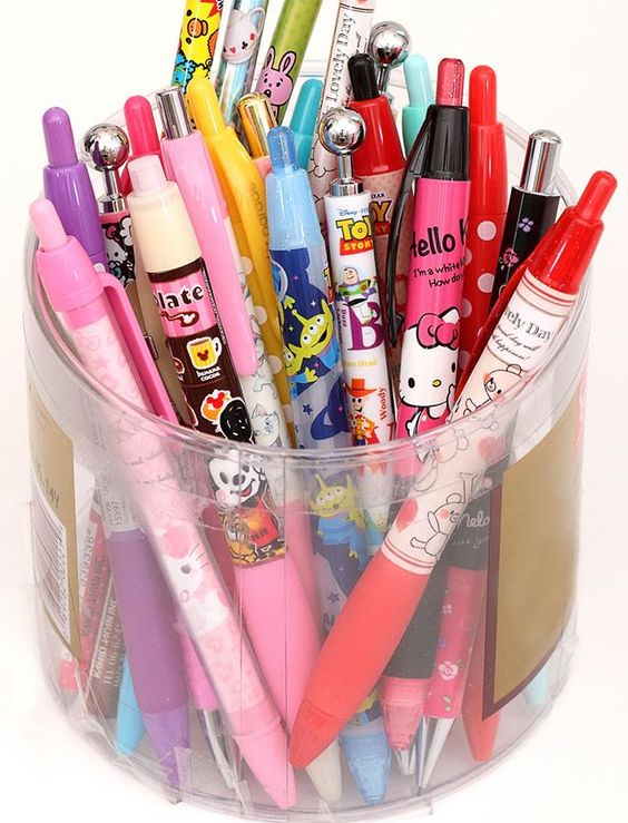 Colorful Character Pens Collection