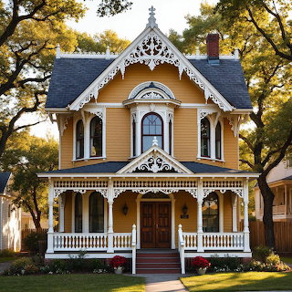 Victorian Home with Ornate Details