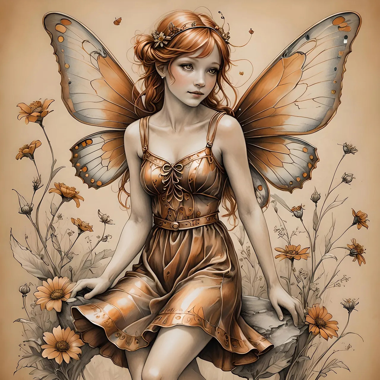 Red Haired Fairy